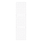 Econoco 2'x8' White Portable Grid Panel, Pack Of 3 W2X8 - alternate 1
